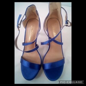 Royal blue sandal